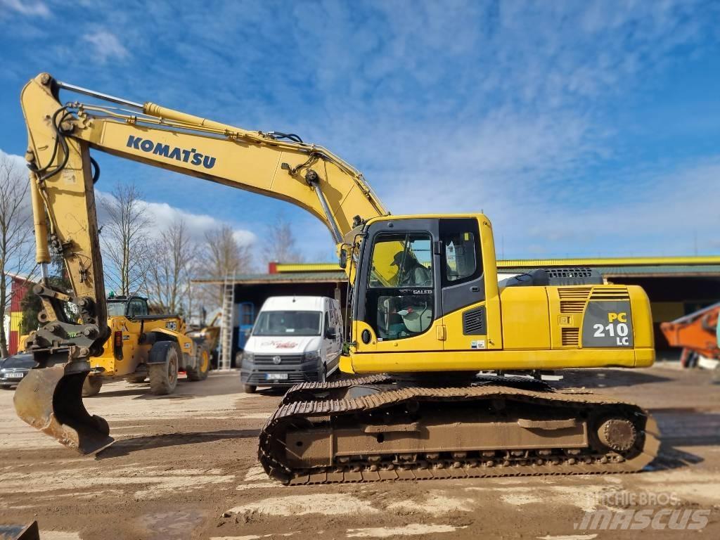 Komatsu PC 210 LC-8 Kāpurķēžu ekskavatori