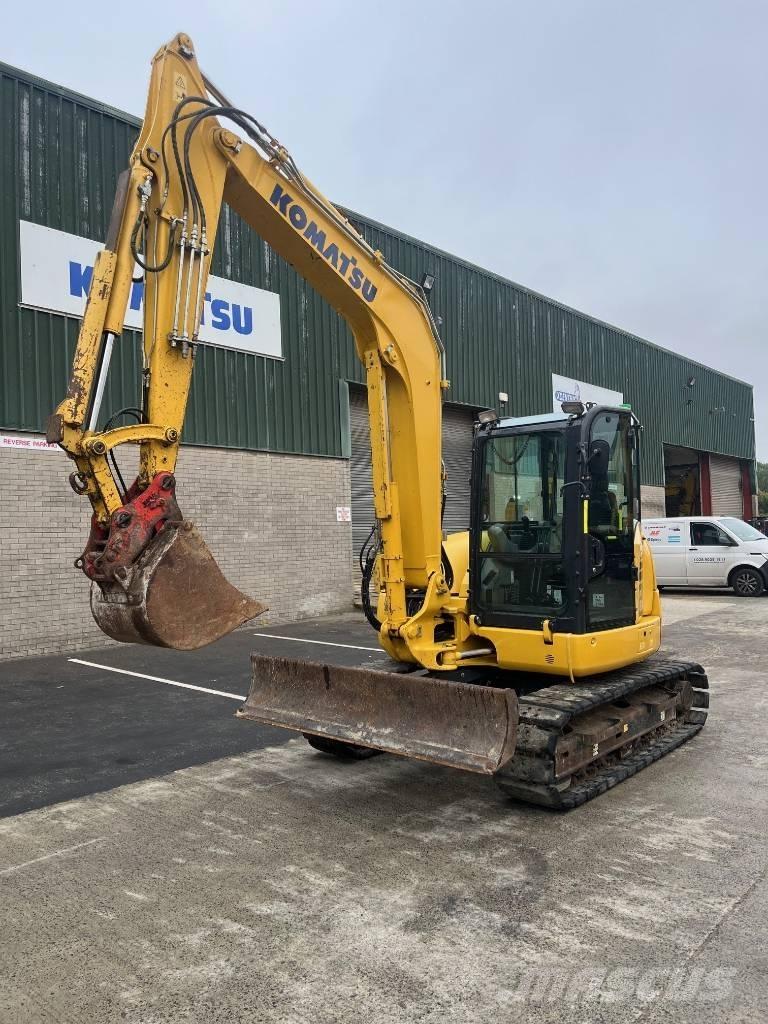 Komatsu PC80MR-5E0 Vidēja lieluma ekskavatori 7 t - 12 t