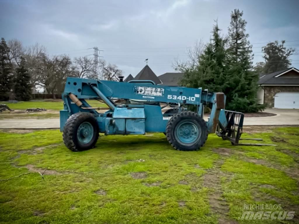 Gradall 534 D-10 Teleskopiskie manipulatori
