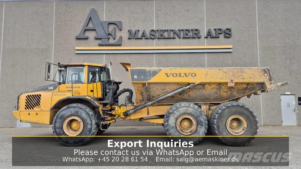 Volvo A 40 E Artikulētie pašizgāzēji