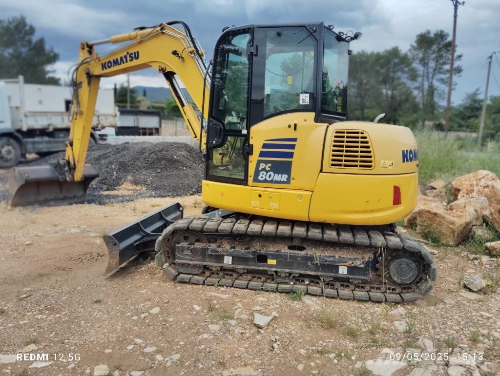 Komatsu PC 80 MR Vidēja lieluma ekskavatori 7 t - 12 t