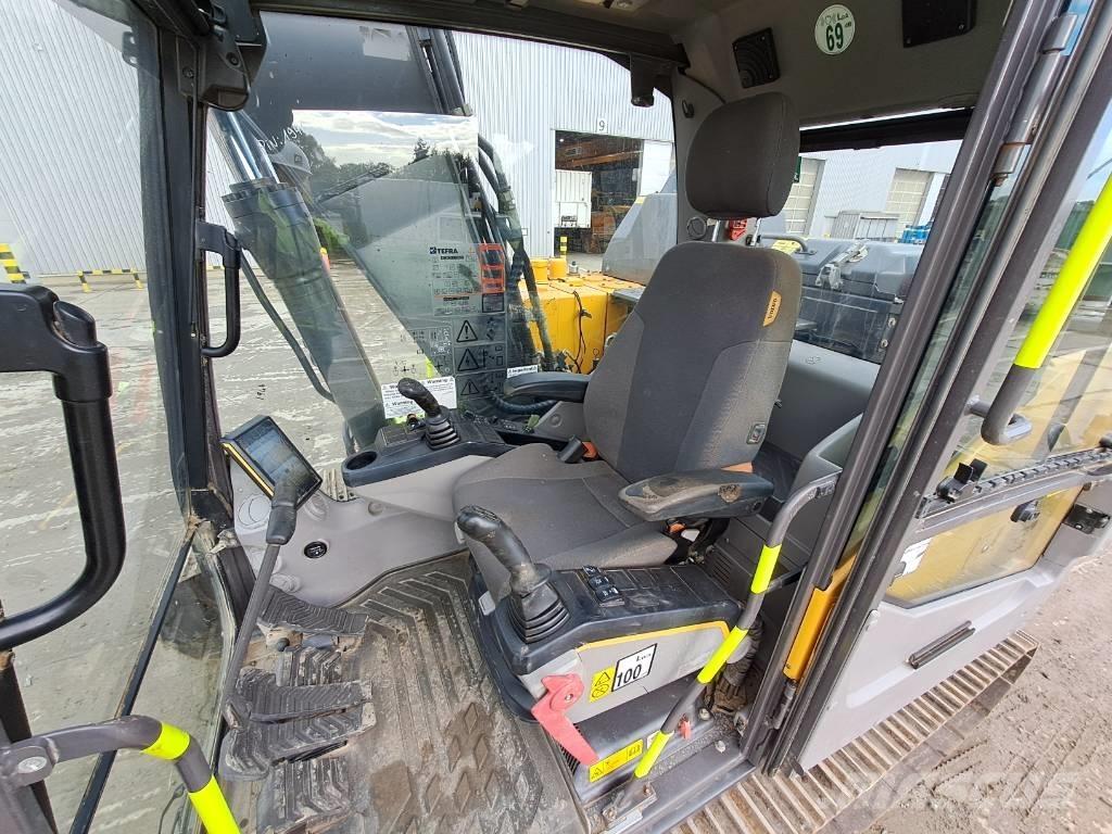 Volvo EC 140 EL Kāpurķēžu ekskavatori