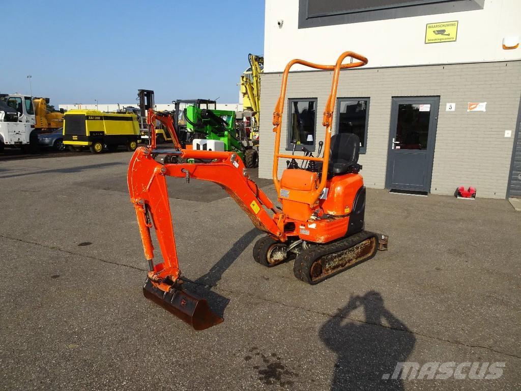 Kubota U10-3 Mini ekskavatori < 7 t
