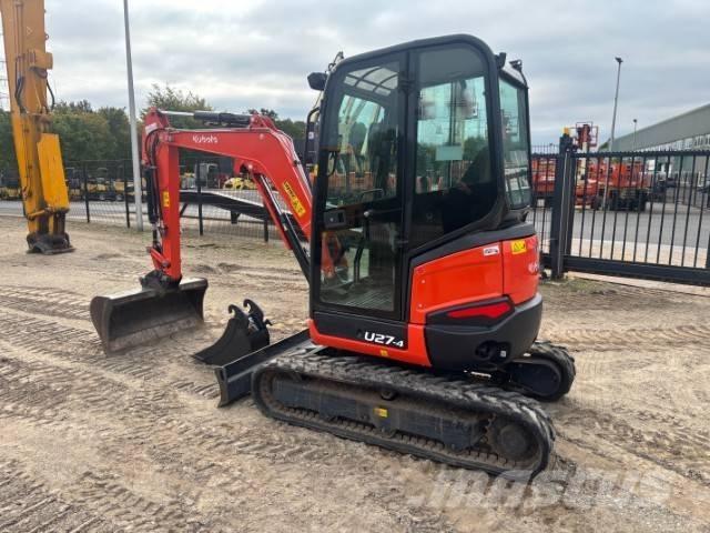 Kubota U 27-4 Mini ekskavatori < 7 t