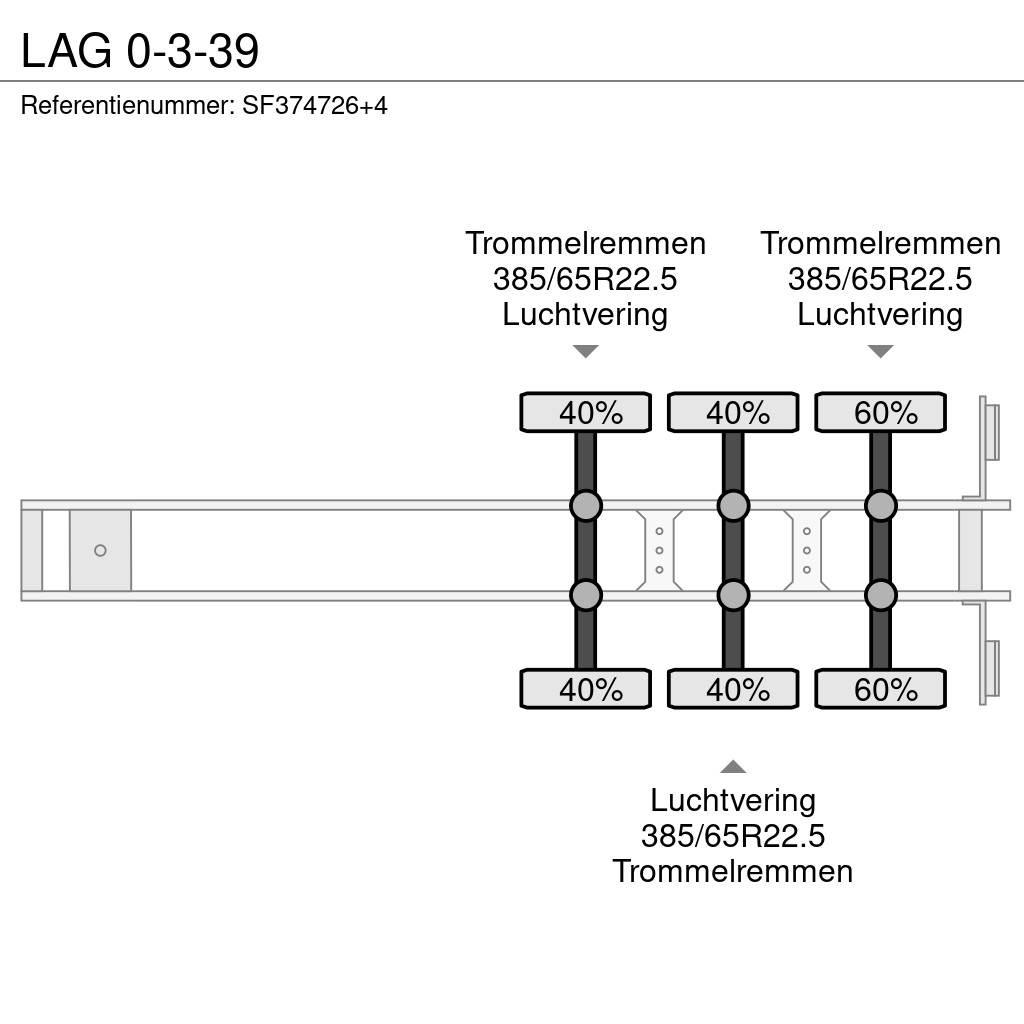 LAG 0-3-39 Tents treileri