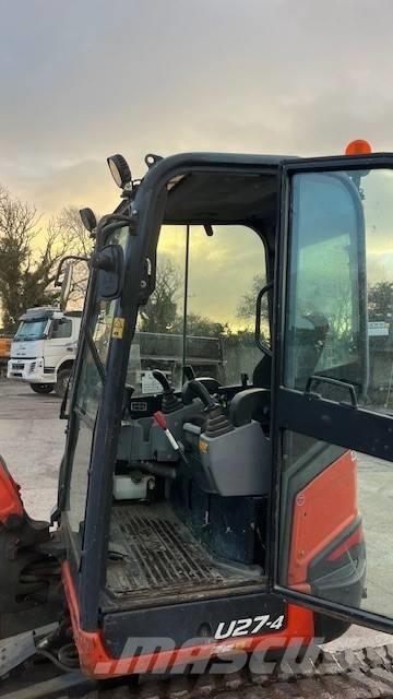 Kubota U 27-4 Mini ekskavatori < 7 t