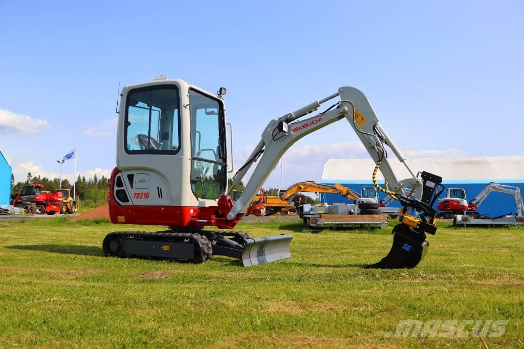 Takeuchi TB216 Mini ekskavatori < 7 t