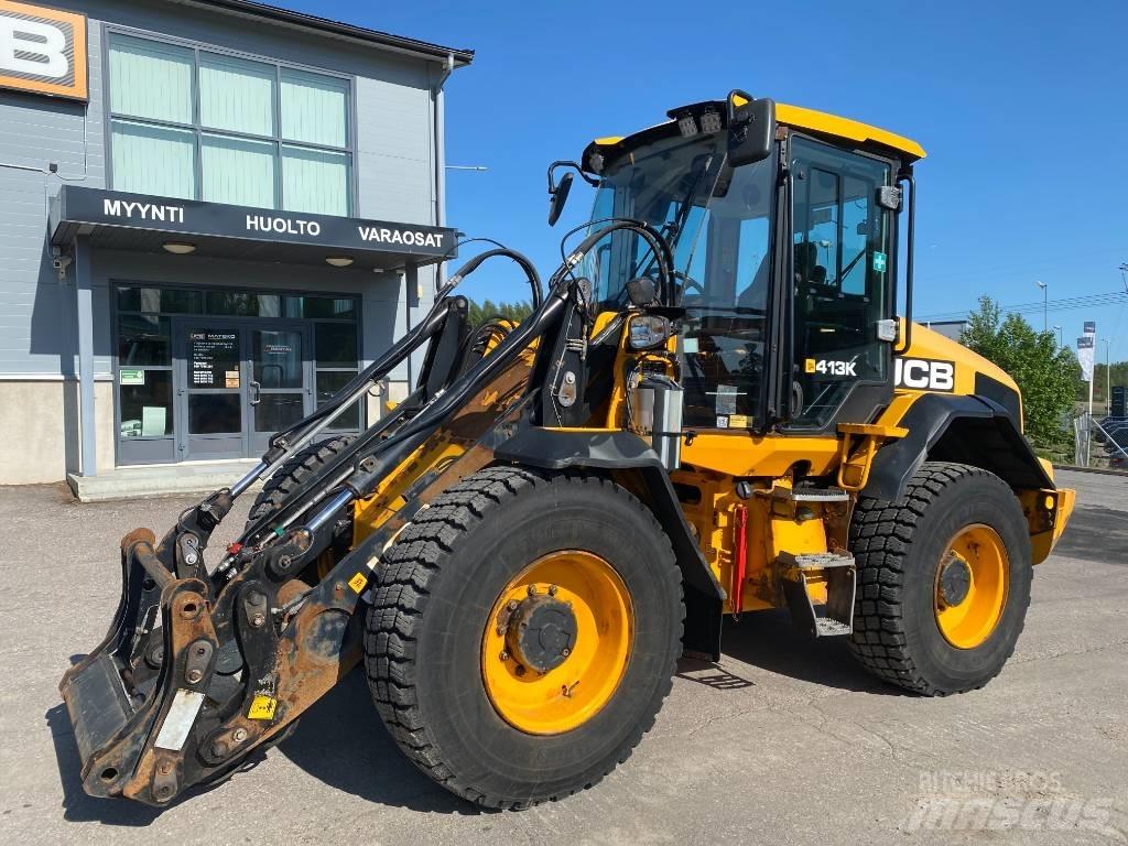 JCB 413 K T4F Iekrāvēji uz riteņiem