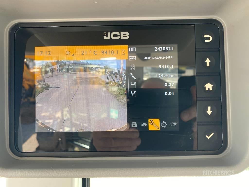 JCB 413 K T4F Iekrāvēji uz riteņiem
