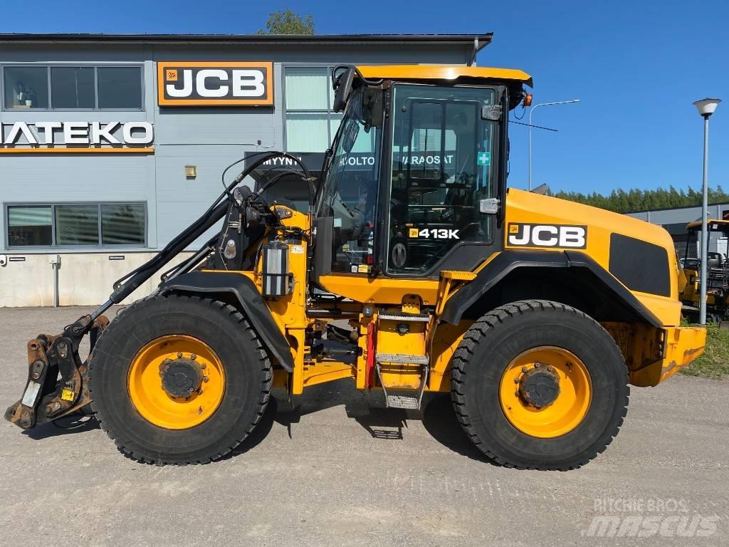 JCB 413 K T4F Iekrāvēji uz riteņiem