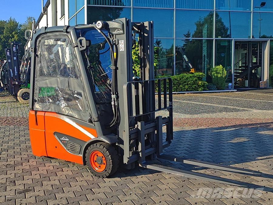 Linde E14-02 Elektriskie iekrāvēji