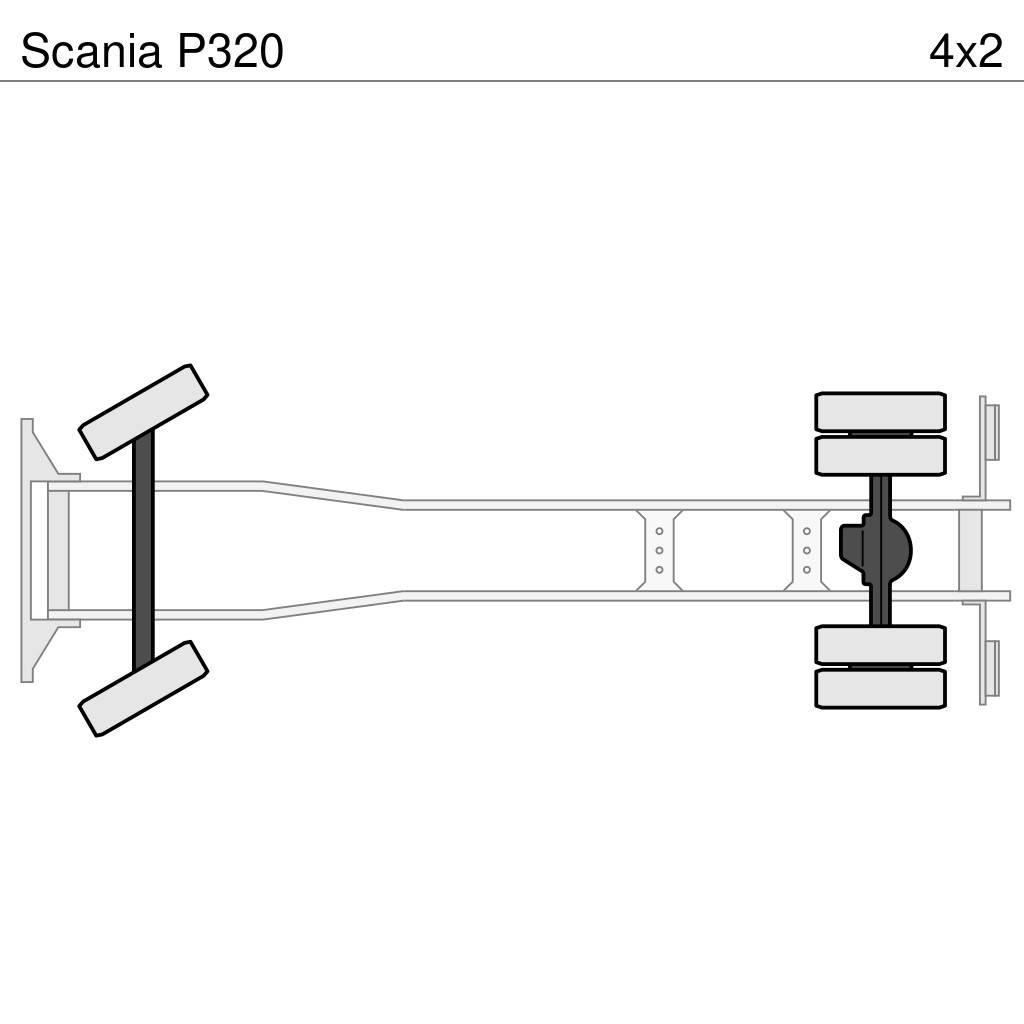 Scania P320 Kravas automašinas konteineru vedeji