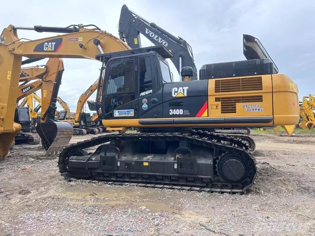 CAT 340 Kāpurķēžu ekskavatori