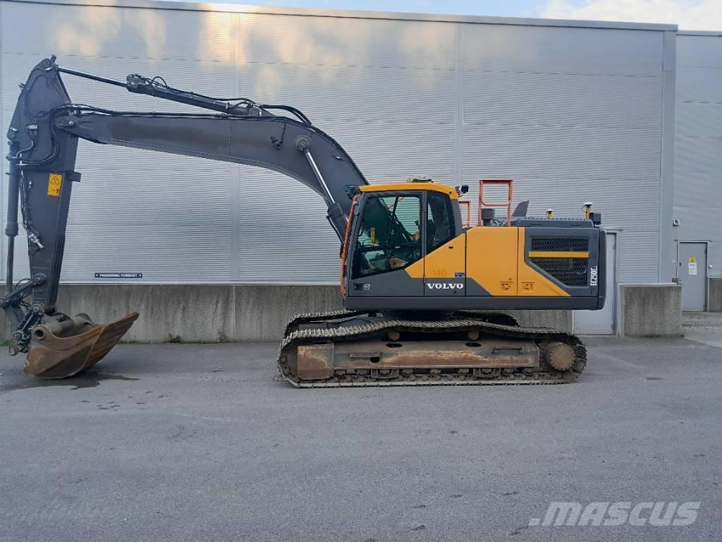 Volvo EC250EL Kāpurķēžu ekskavatori