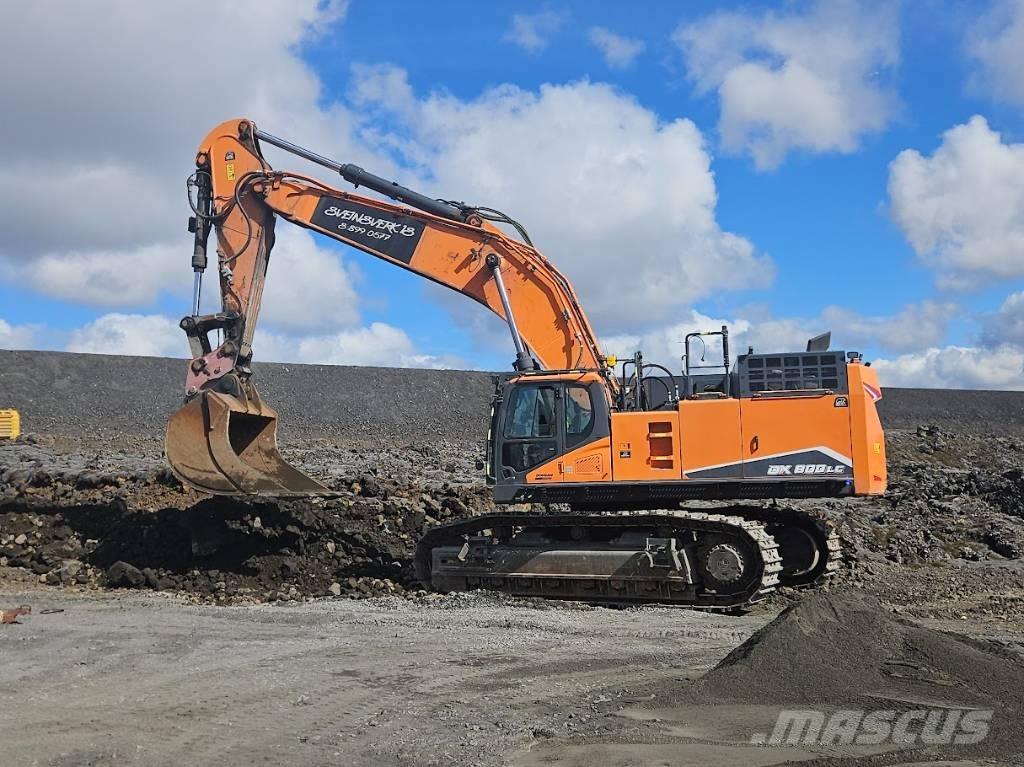 Doosan DX800LC-7 Kāpurķēžu ekskavatori