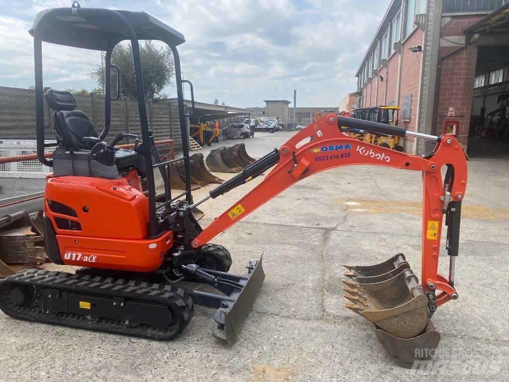 Kubota U 17-3 Mini ekskavatori < 7 t