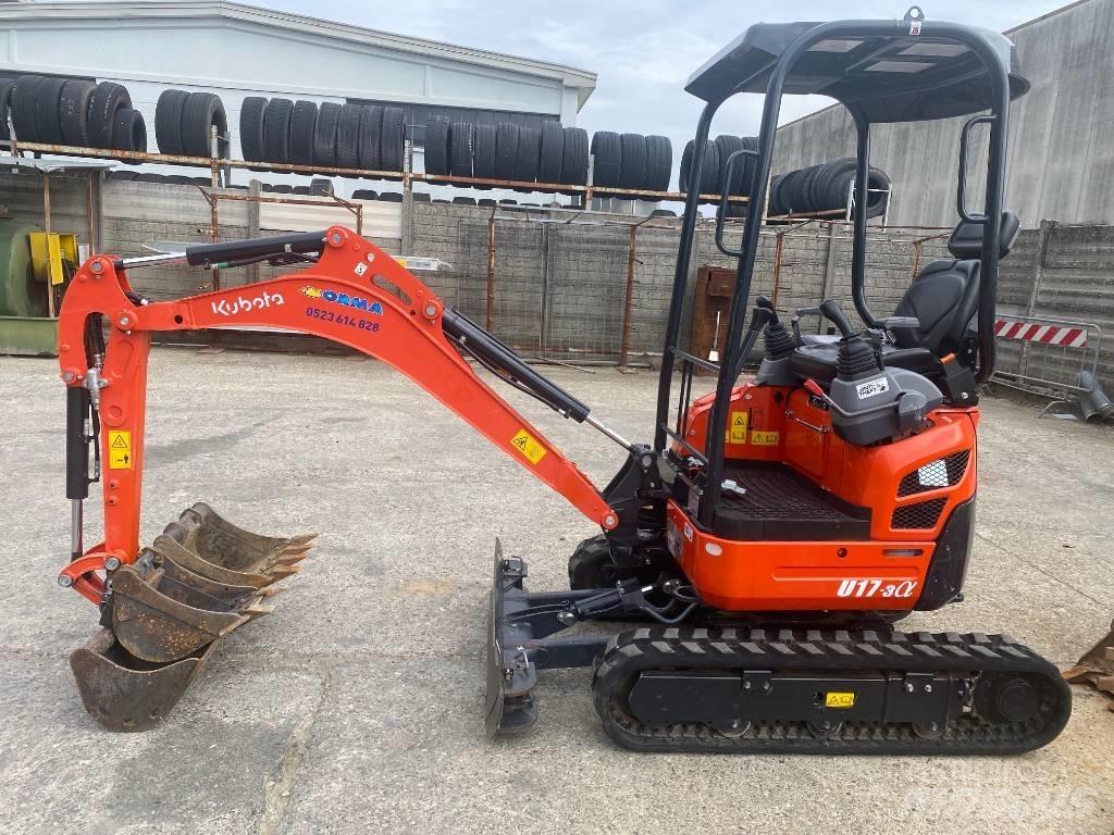 Kubota U 17-3 Mini ekskavatori < 7 t