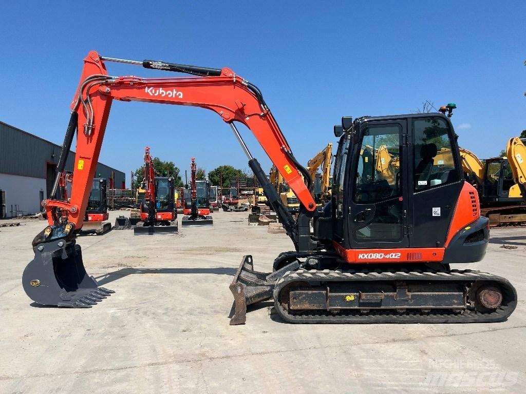 Kubota KX 080-4 Vidēja lieluma ekskavatori 7 t - 12 t
