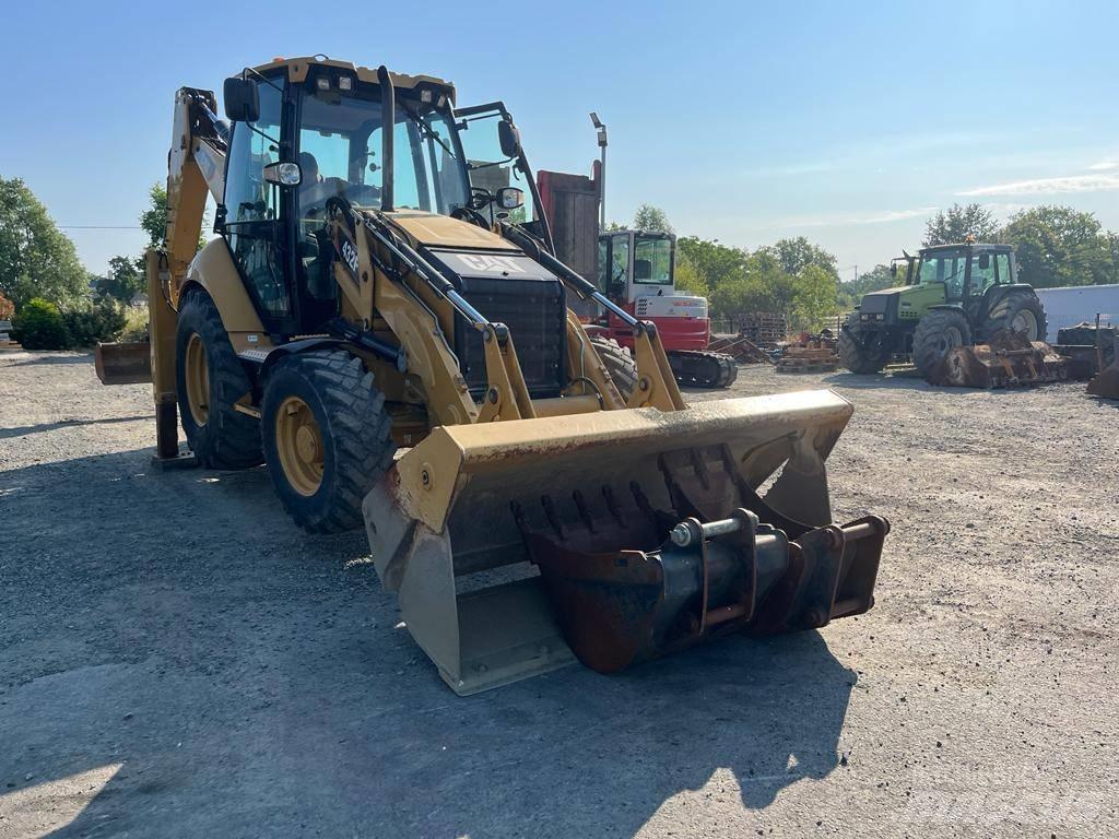  Tractopelle Cat 432F Ekskavatori-iekrāvēji