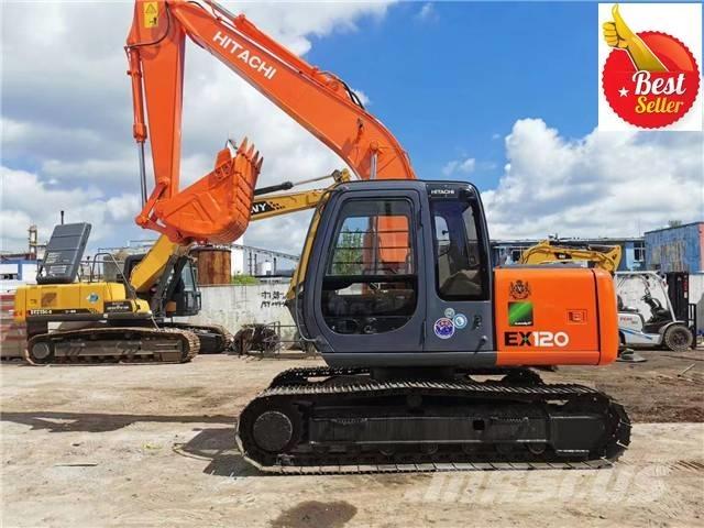 Hitachi EX 120 Kāpurķēžu ekskavatori