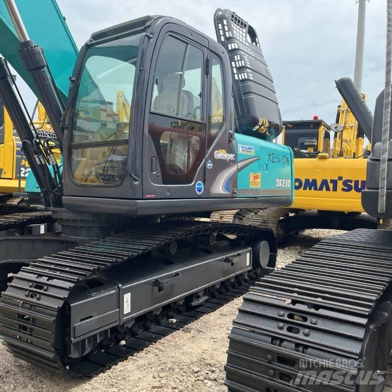 Kobelco SK 210 Kāpurķēžu ekskavatori