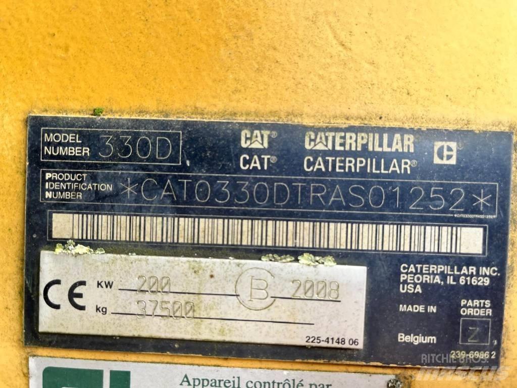 CAT 330 D L Kāpurķēžu ekskavatori