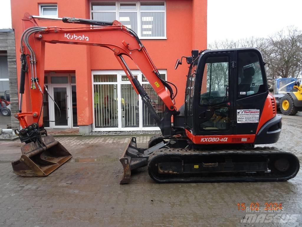 Kubota KX 080-4 Vidēja lieluma ekskavatori 7 t - 12 t