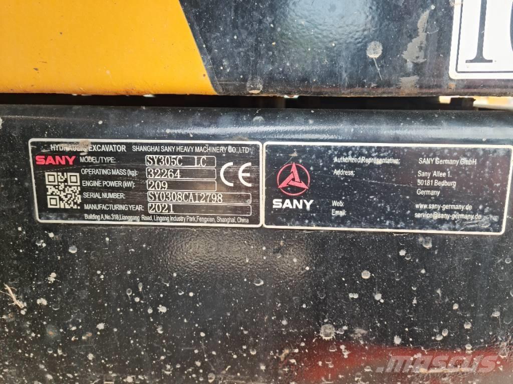 Sany SY 305 CLC Demontāžas ekskavators