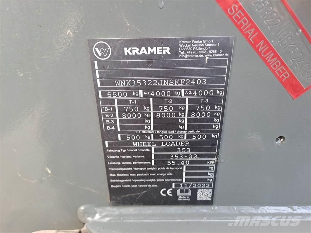 Kramer 5085 Iekrāvēji uz riteņiem