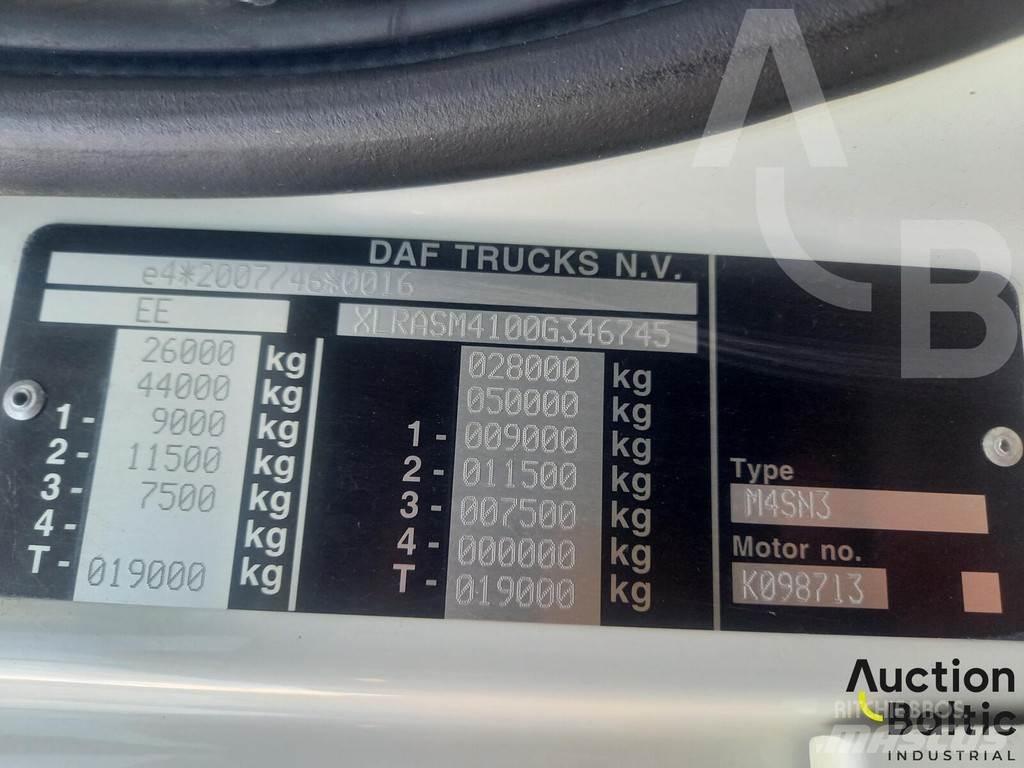 DAF CF 450 FAR Treileri ar āķi