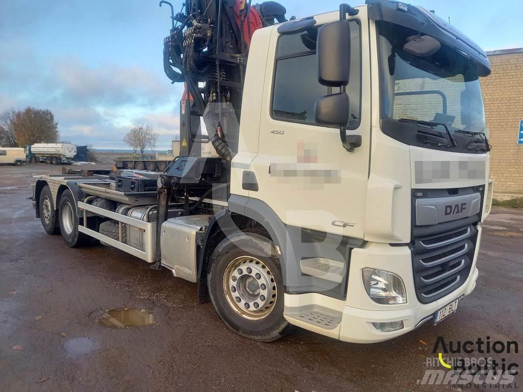 DAF CF 450 FAR Treileri ar āķi