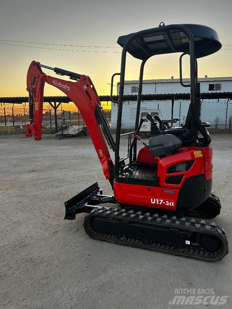 Kubota U 17-3 Mini ekskavatori < 7 t