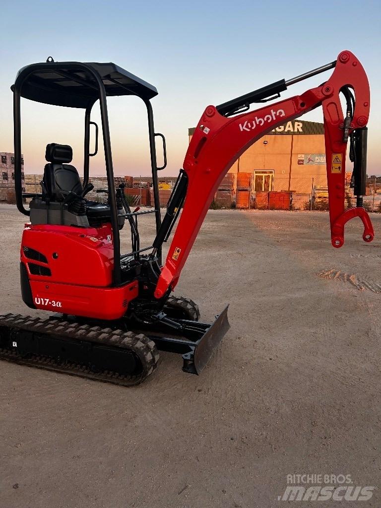 Kubota U 17-3 Mini ekskavatori < 7 t