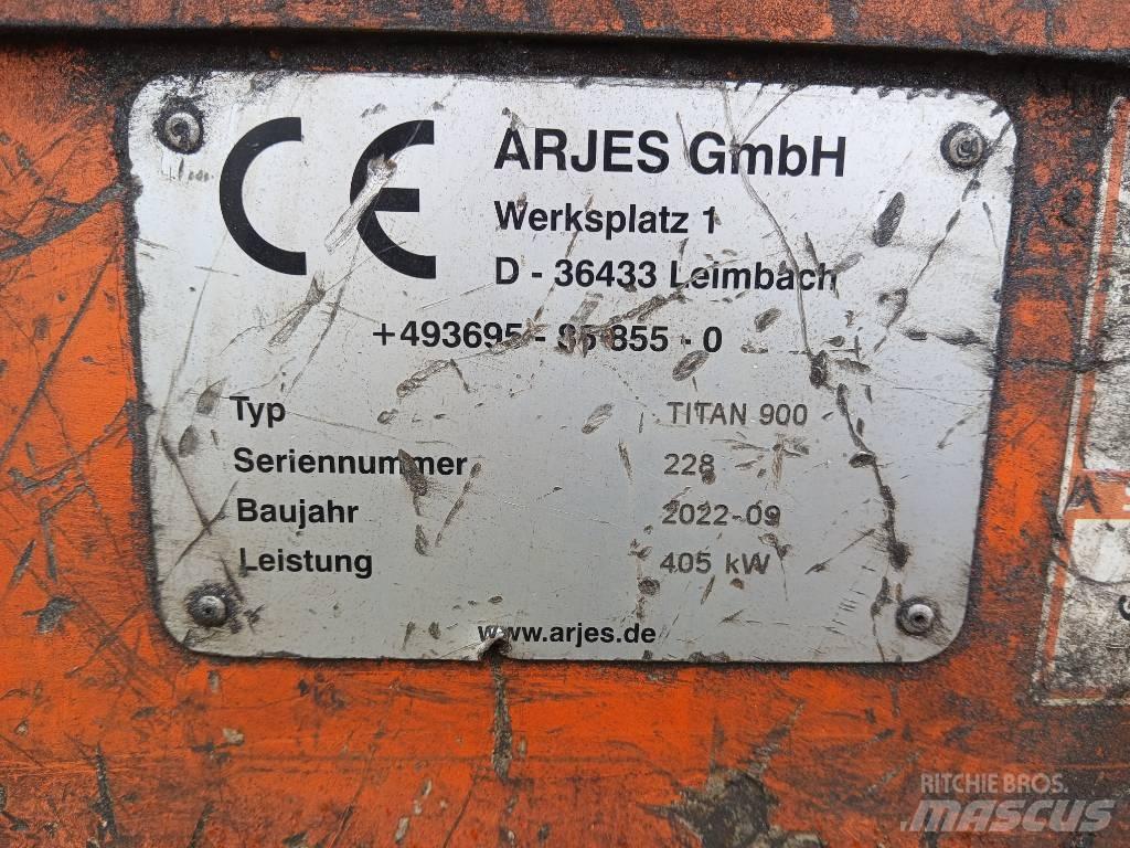 Arjes Titan 900 Atkritumu smalcinātāji