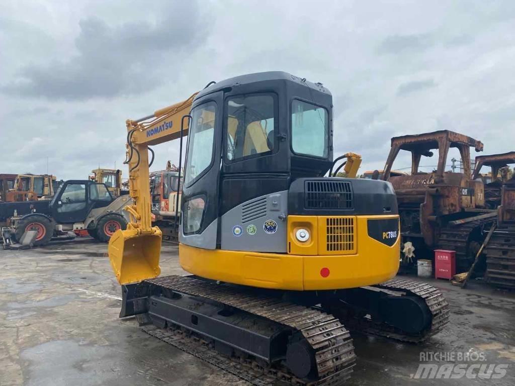 Komatsu pc78us Vidēja lieluma ekskavatori 7 t - 12 t