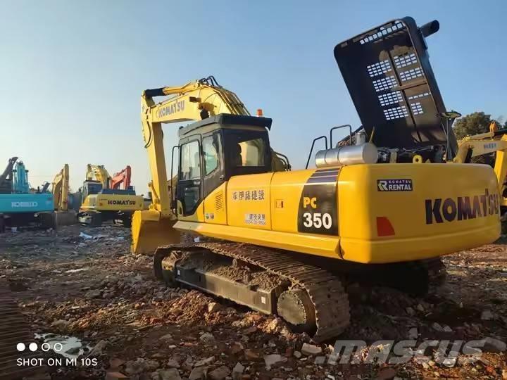 Komatsu PC 350 Kāpurķēžu ekskavatori