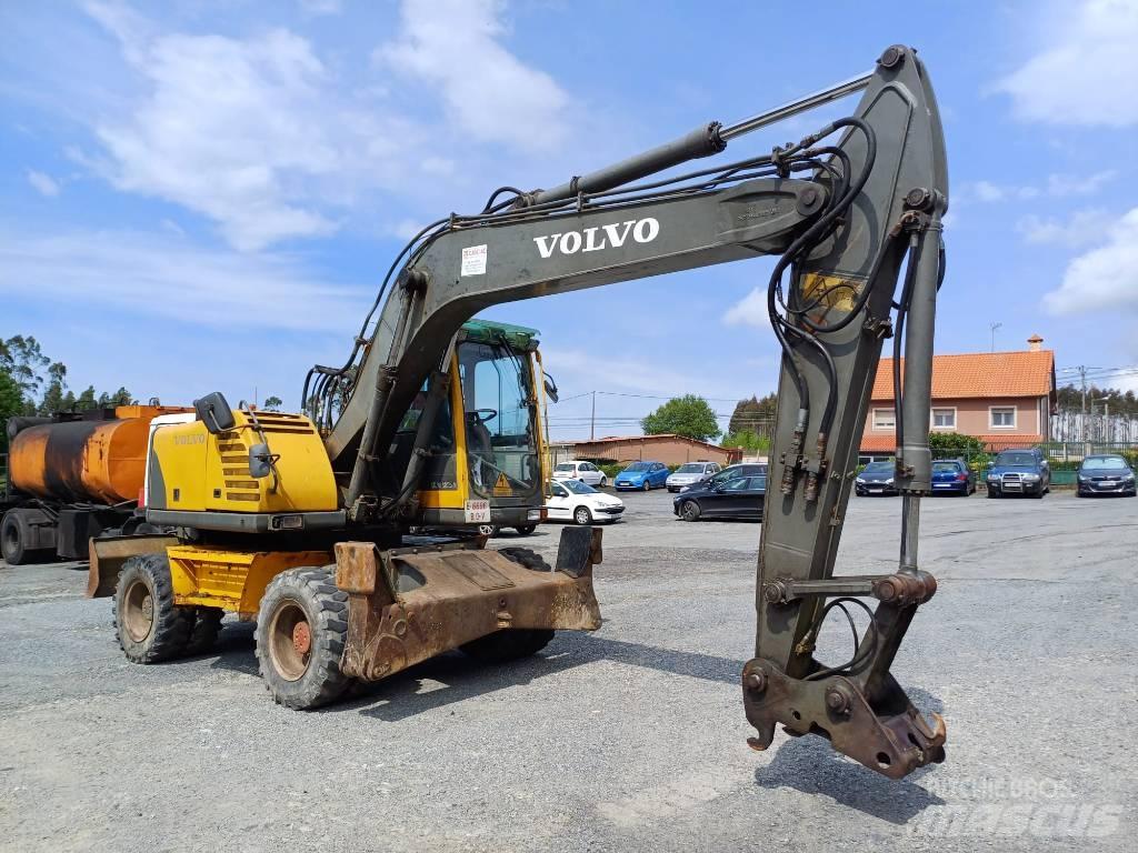 Volvo EW 160 B Ekskavatori uz riteņiem