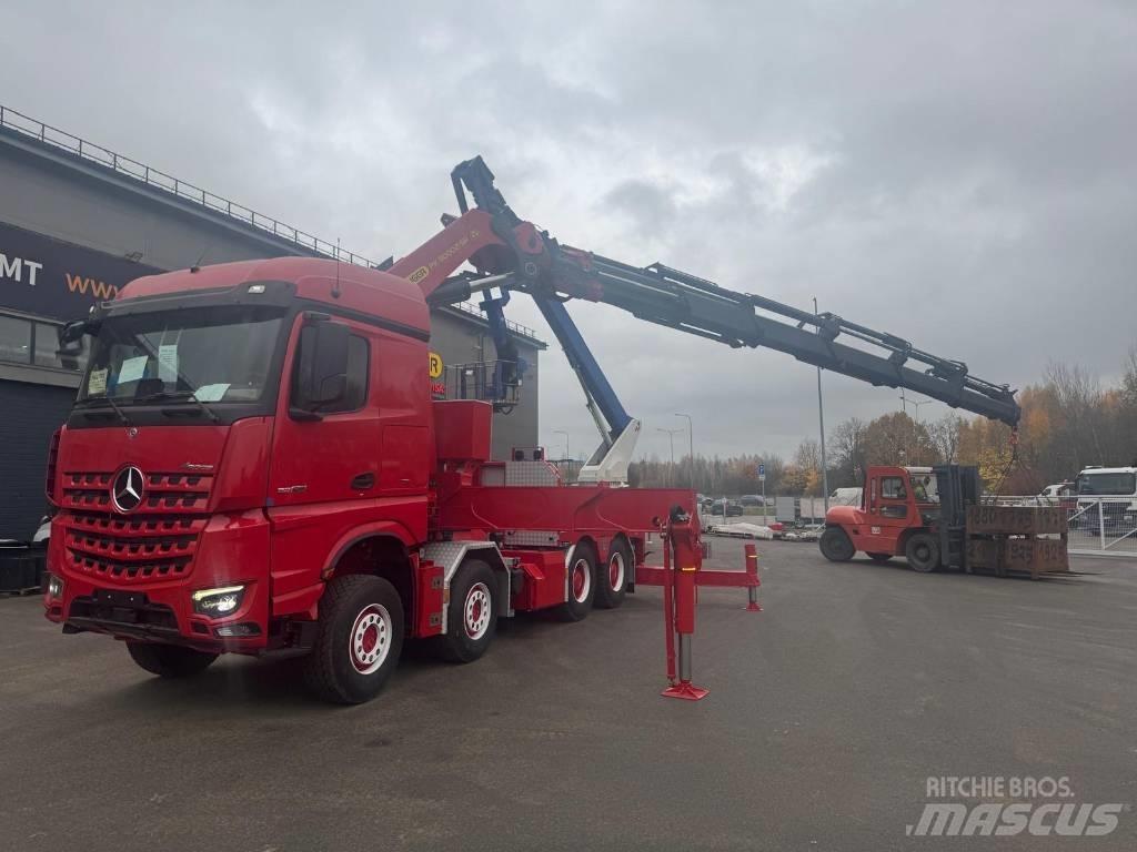 Mercedes-Benz 3258 Smagās mašīnas ar celtni