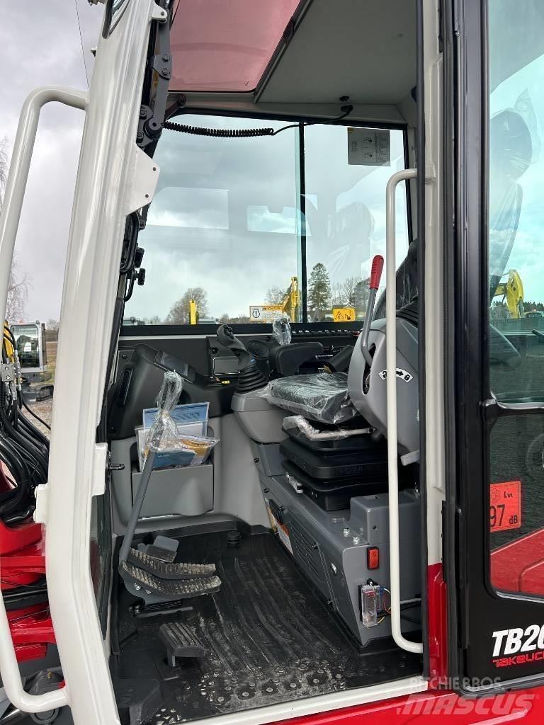 Takeuchi TB260 Mini ekskavatori < 7 t