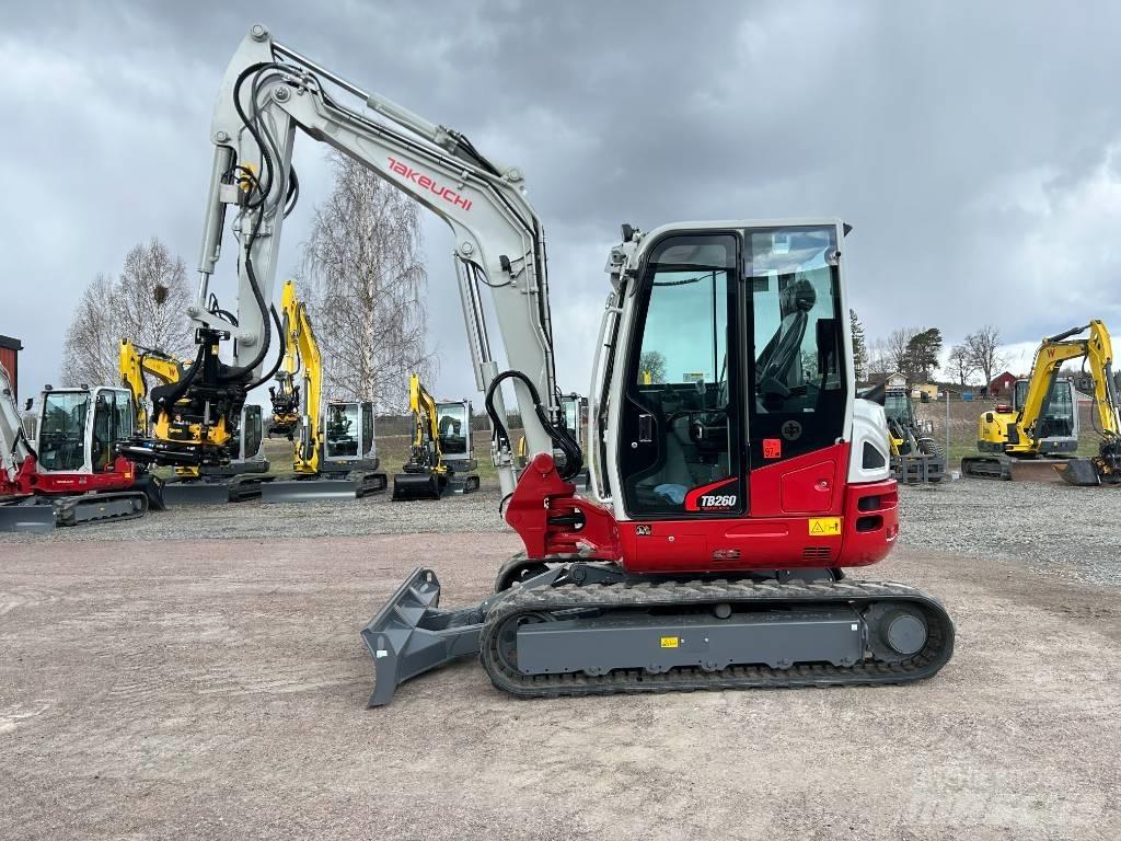 Takeuchi TB260 Mini ekskavatori < 7 t