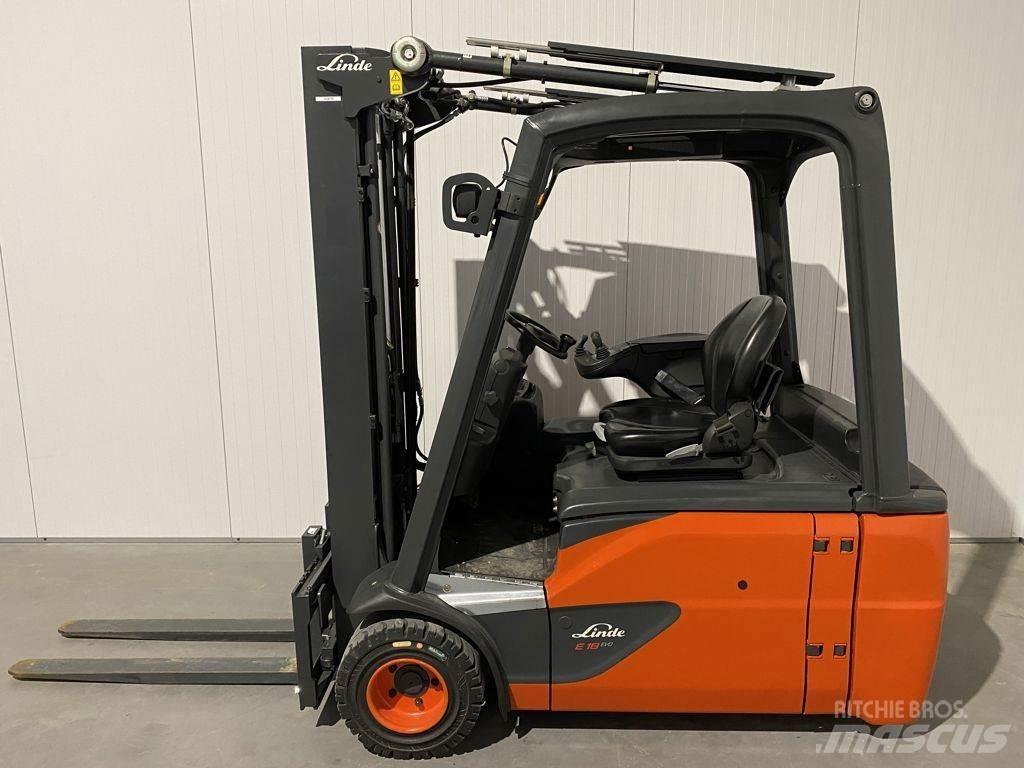 Linde E18L-02 Elektriskie iekrāvēji