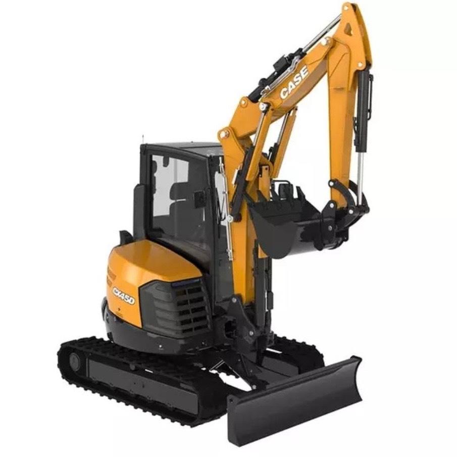 CASE CX 45 D Mini ekskavatori < 7 t