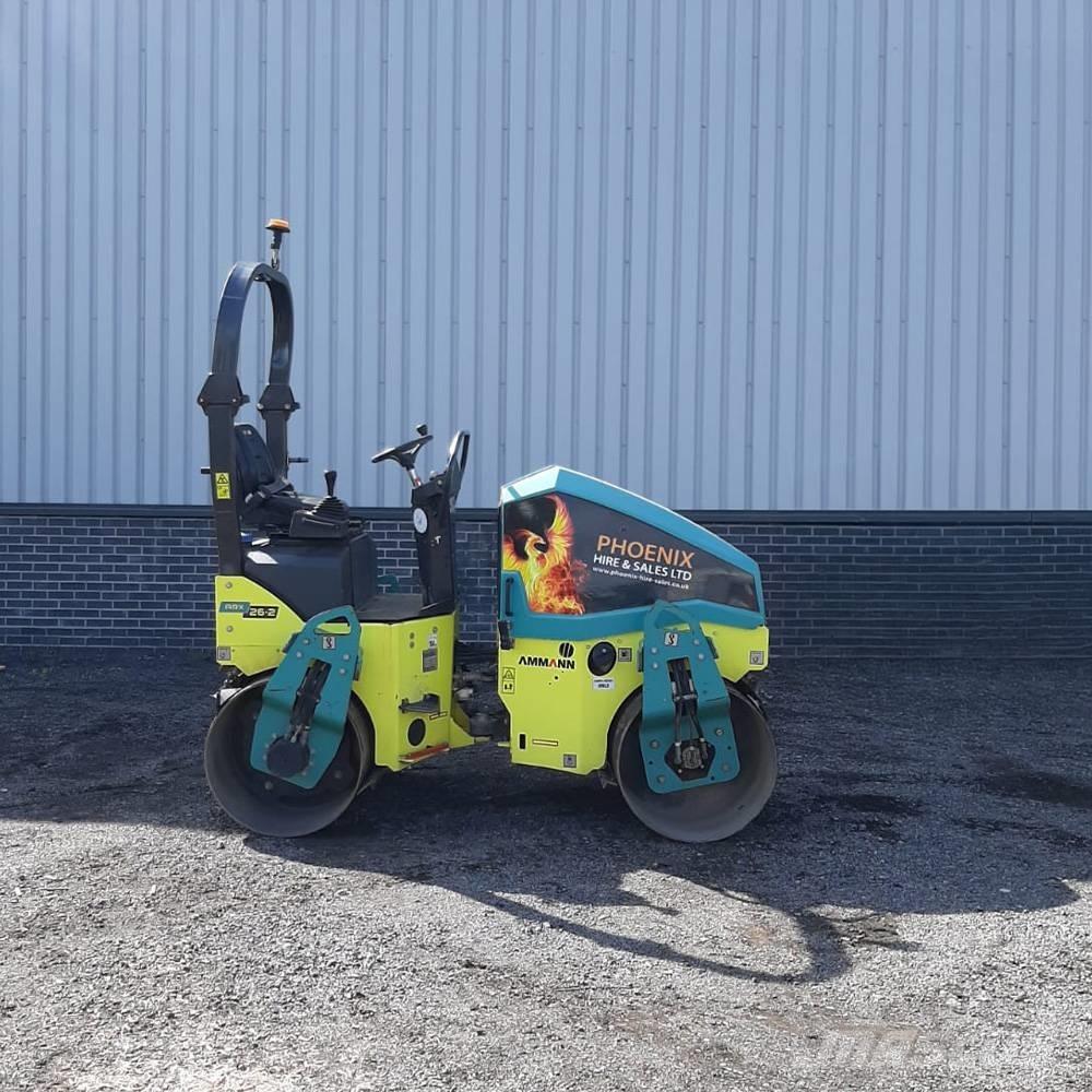 Ammann ARX 26-2 Divvalču grunts veltņi