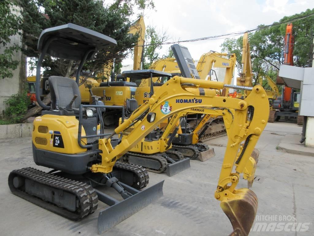 Komatsu PC 18 Mini ekskavatori < 7 t