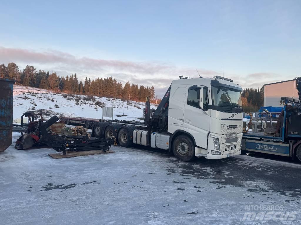 Volvo Kran & krokbil Treileri ar āķi