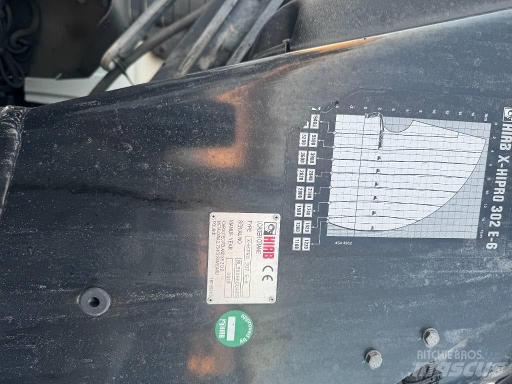 Volvo Kran & krokbil Treileri ar āķi