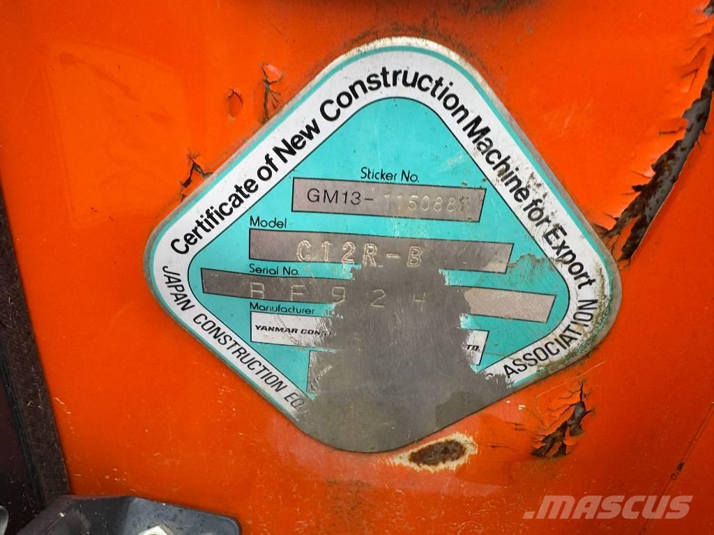 Yanmar C12R-B Kāpurķēžu pašizkrāvējs