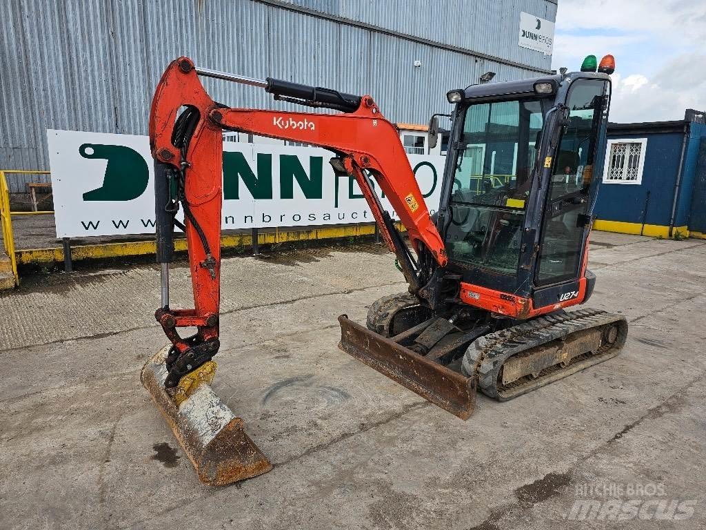 Kubota U 27-4 Mini ekskavatori < 7 t