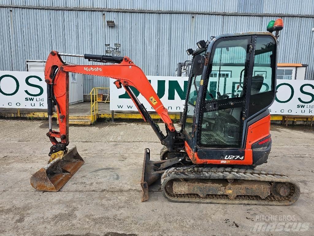 Kubota U 27-4 Mini ekskavatori < 7 t