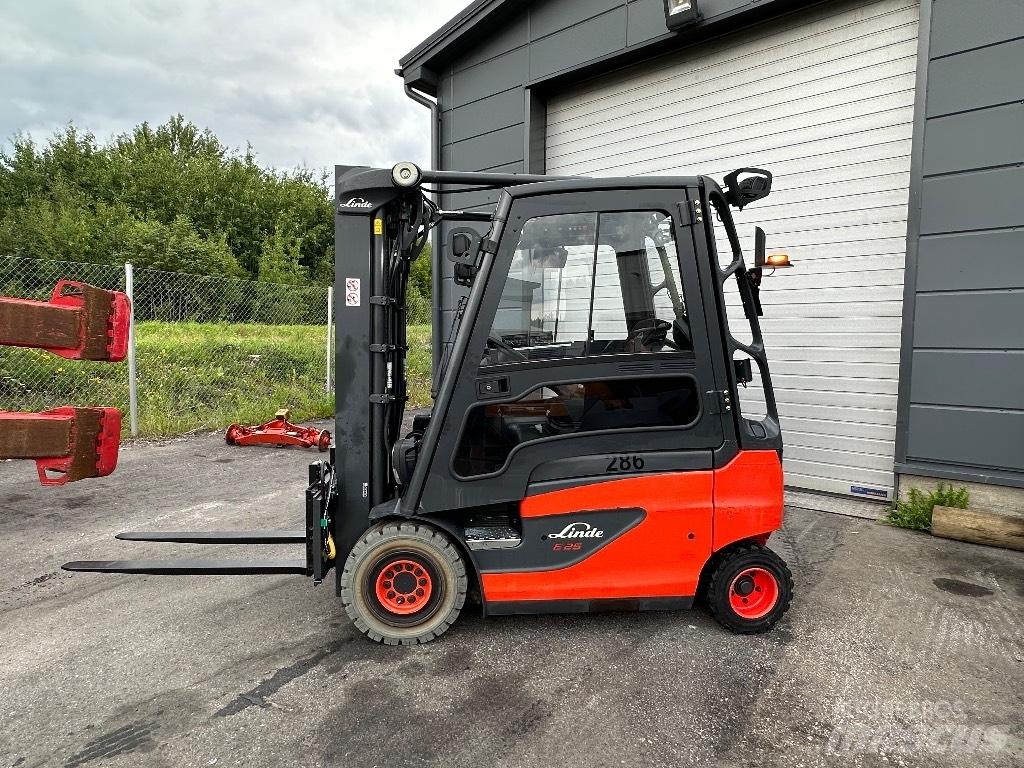Linde E 25 -01 Elektriskie iekrāvēji